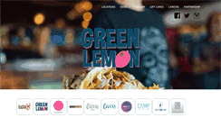Desktop Screenshot of eatgreenlemon.com